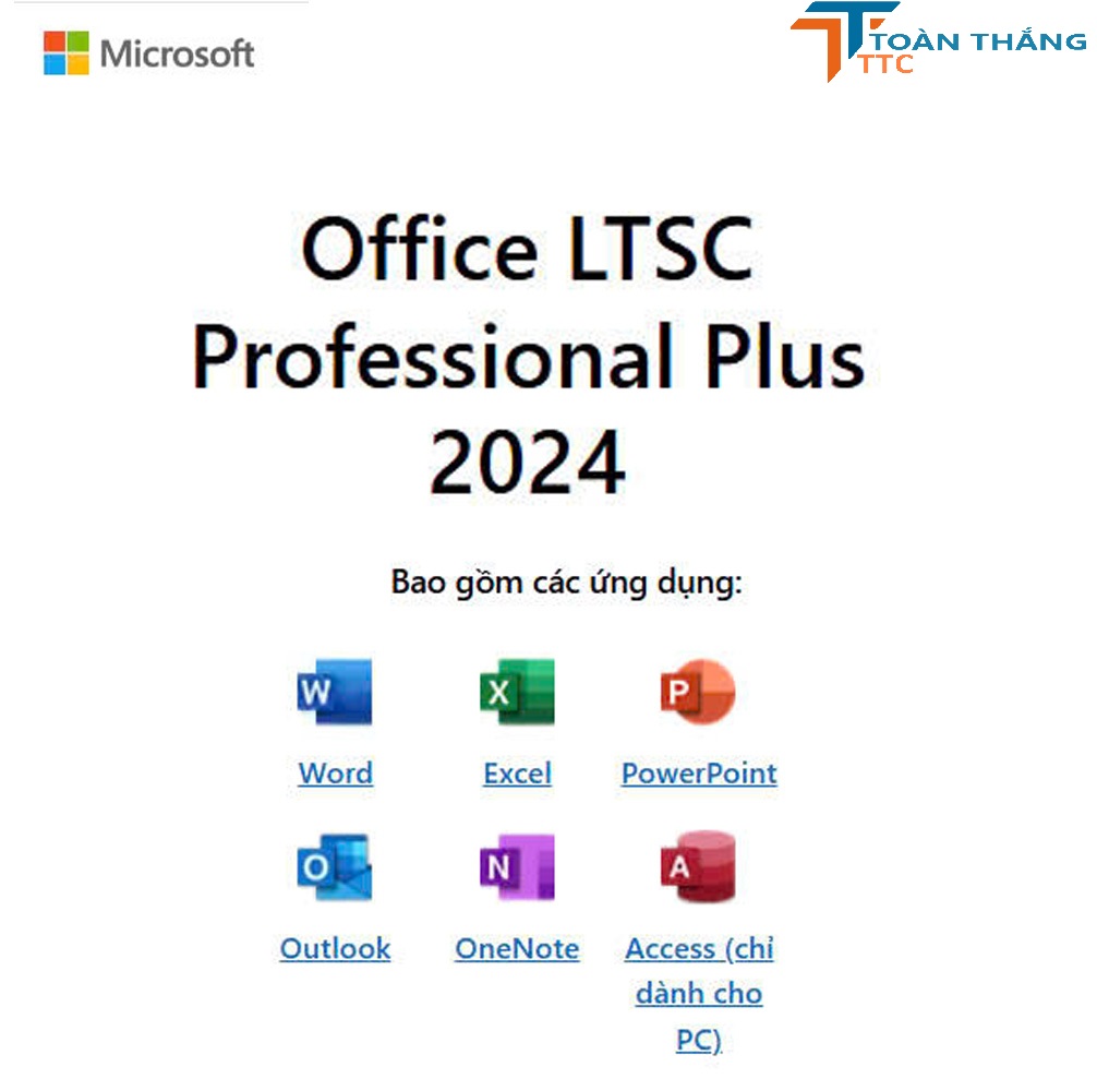 Phần mềm Microsoft Office LTSC Professional Plus 2024
